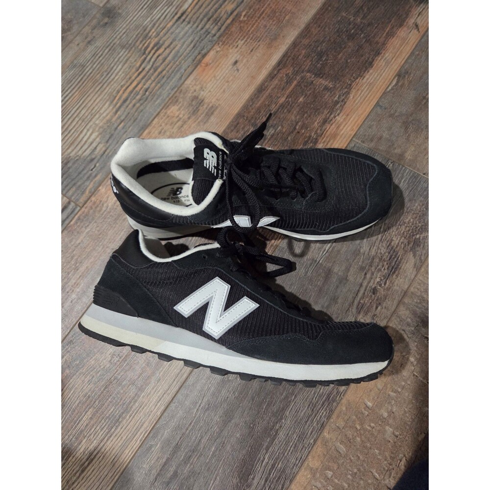 New Balance 515 Black/White Men’s 10.5 Classic Retro Runner Sneakers Shoe2 - Picture 9 of 10